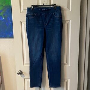Chico's Dark Blue Ankle Jeggings